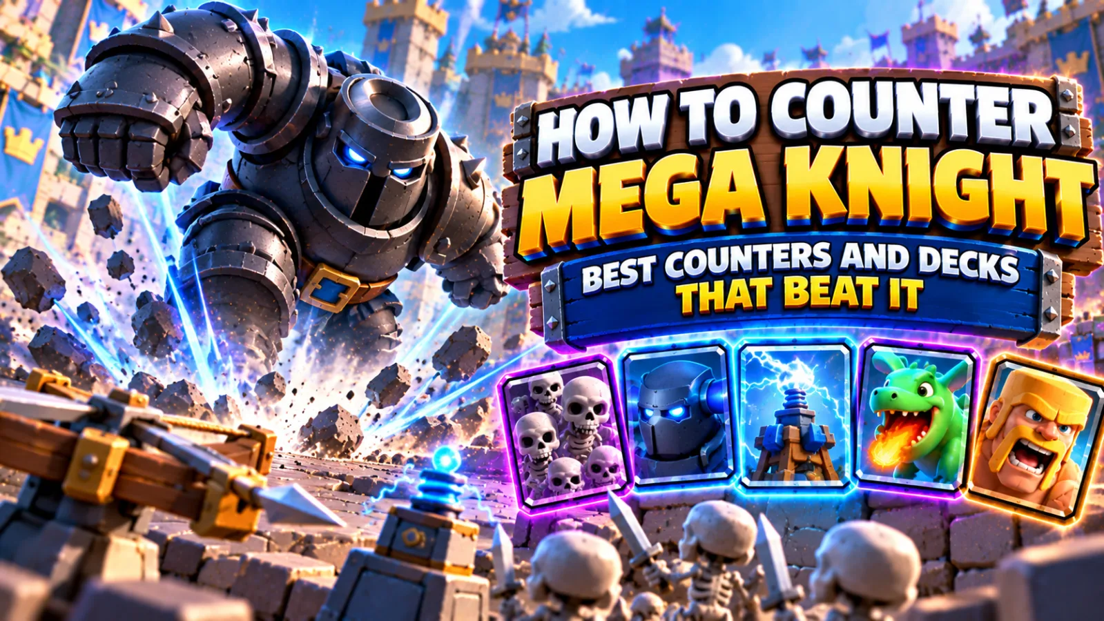 How to Counter Mega Knight: Best Counters and Decks That Beat It