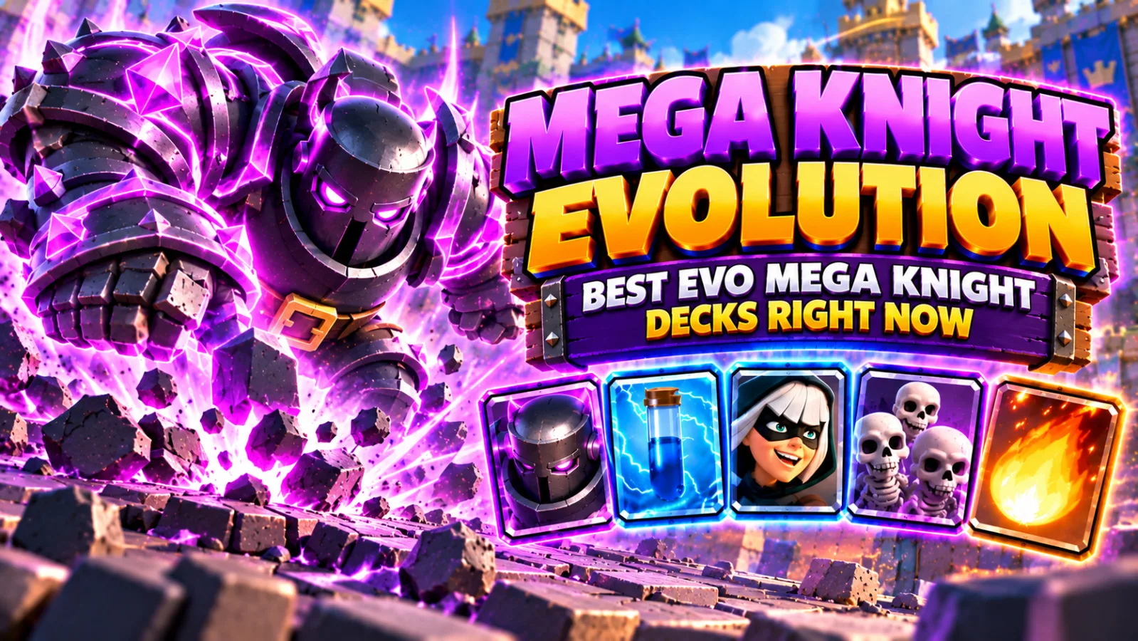 Mega Knight Evolution: Best Evo Mega Knight Decks Right Now