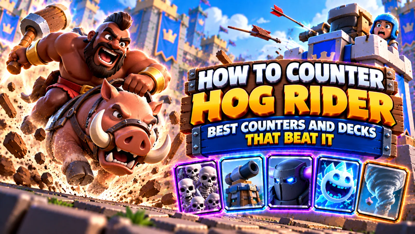 How to Counter Hog Rider: Best Counters and Decks That Beat It
