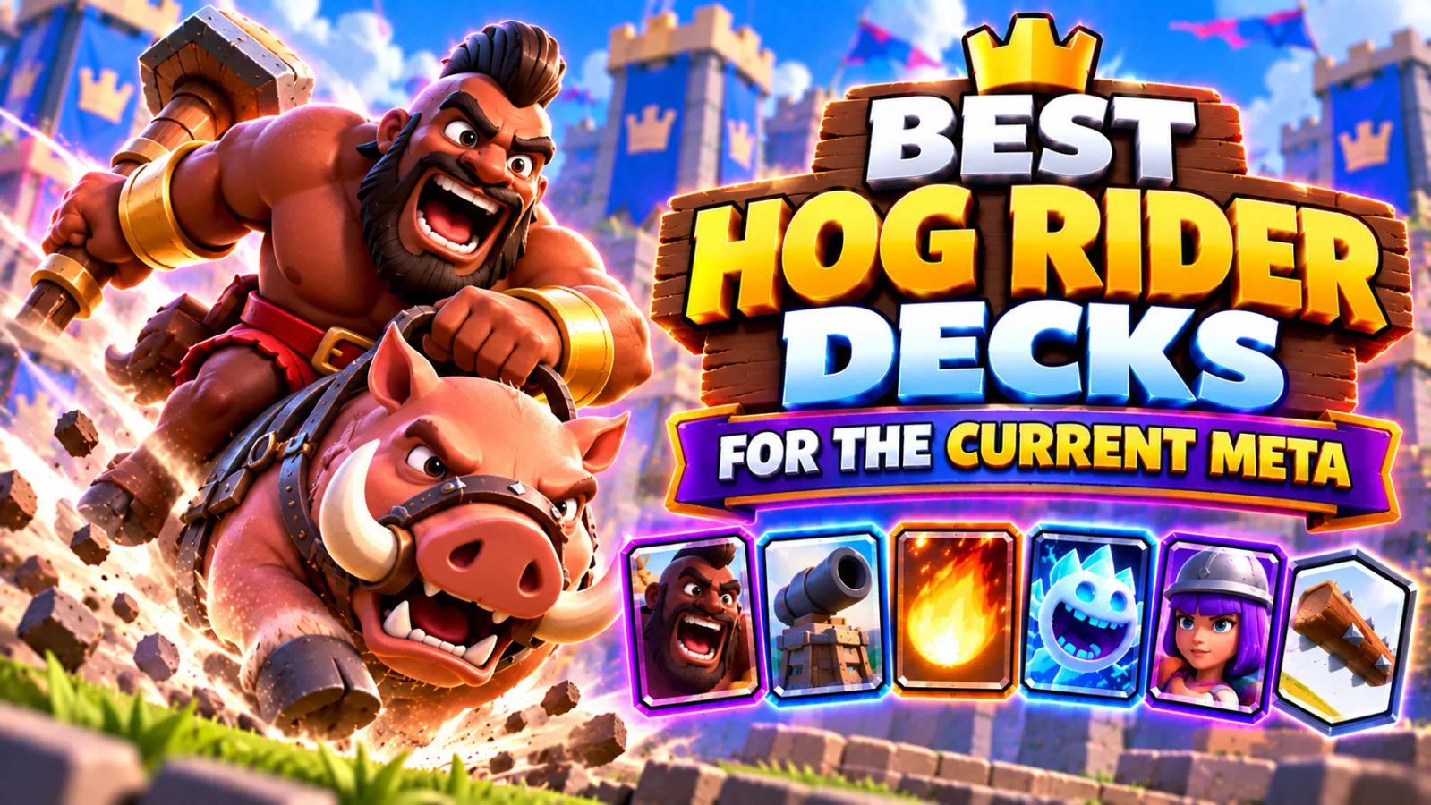 Best Hog Rider Decks for the Current Meta